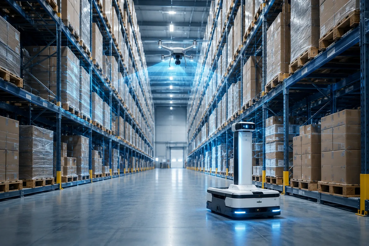 Technische Bausteine eines Inventurroboters - Sensorik, Navigation, Datenanbindung
